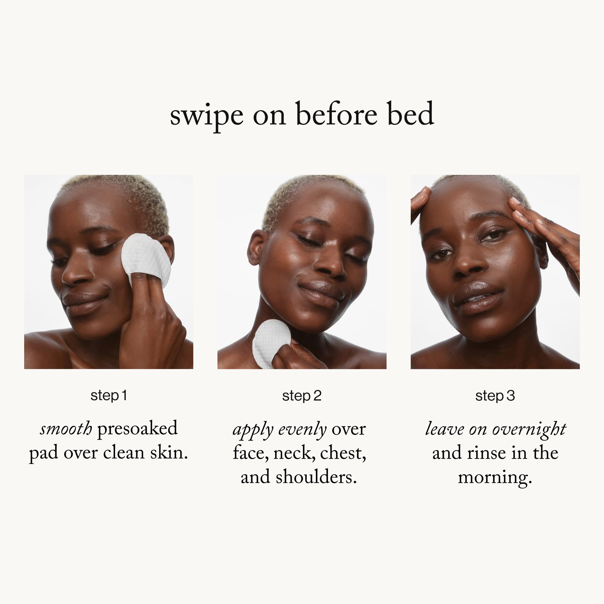 goop beauty glycolic pads fruit extracts closeup highlights mango and kakadu plum.