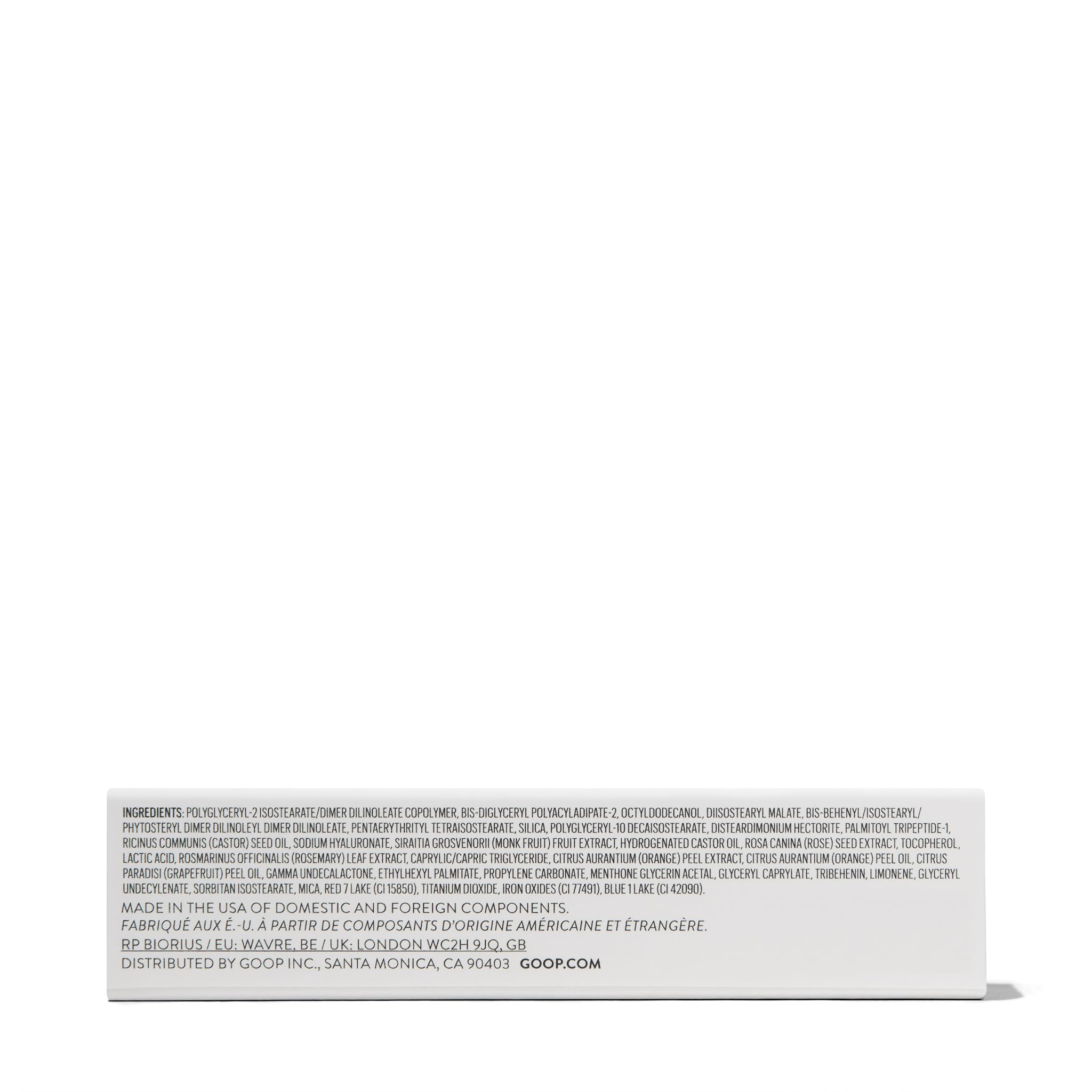 goop Beauty Hydra-Barrier Gel Gloss gel-texture closeup emphasizes barrier hydration