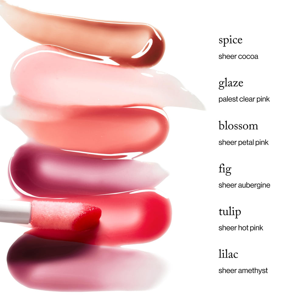 goop Beauty Hydra-Barrier Gel Gloss pout-gloss image conveys rich color and shine