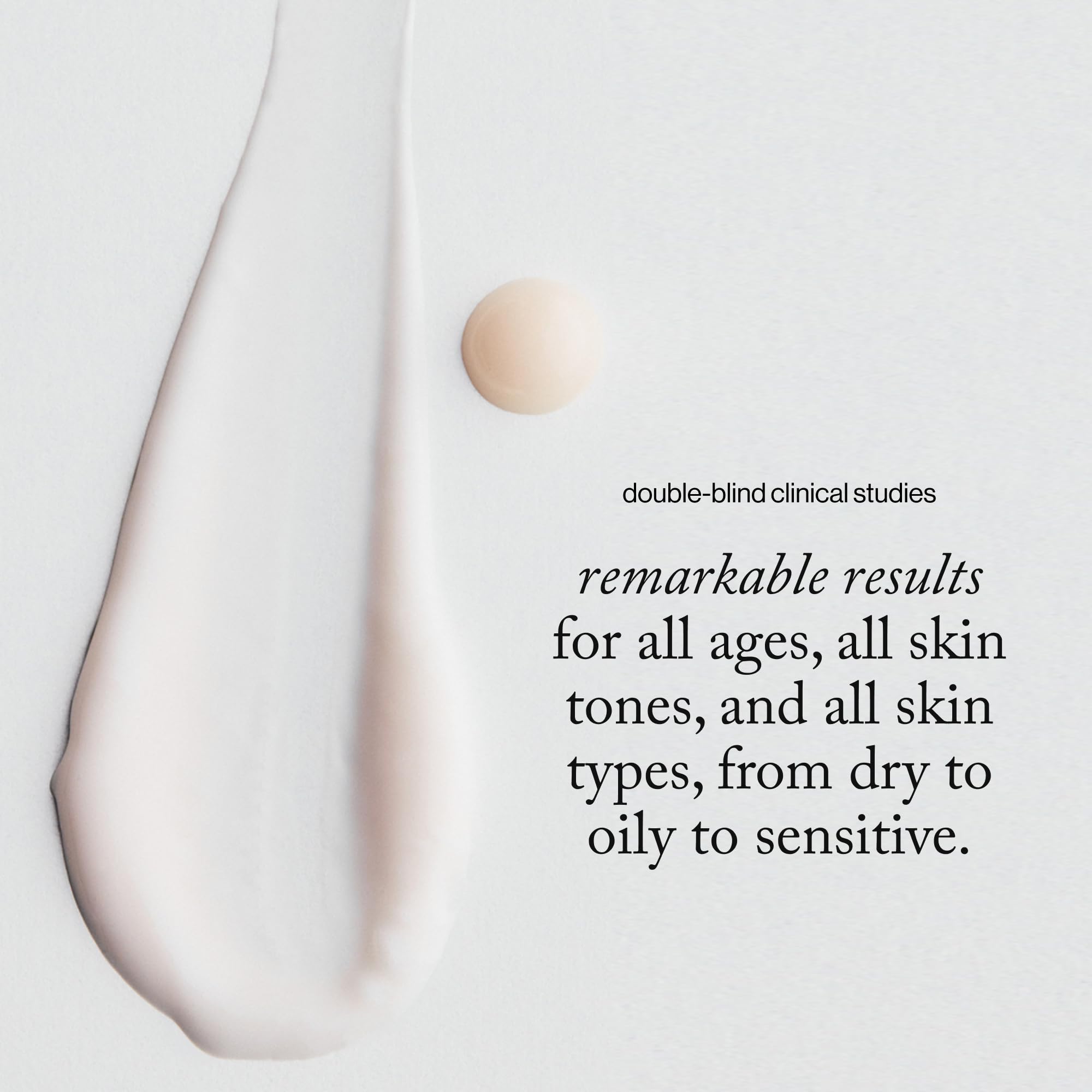 Goop Beauty peptide serum ingredients closeup highlighting peptides, ceramides, niacinamide.
