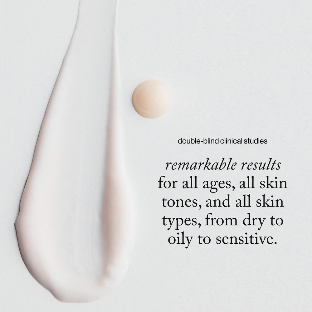 Goop Beauty peptide serum ingredients closeup highlighting peptides, ceramides, niacinamide.
