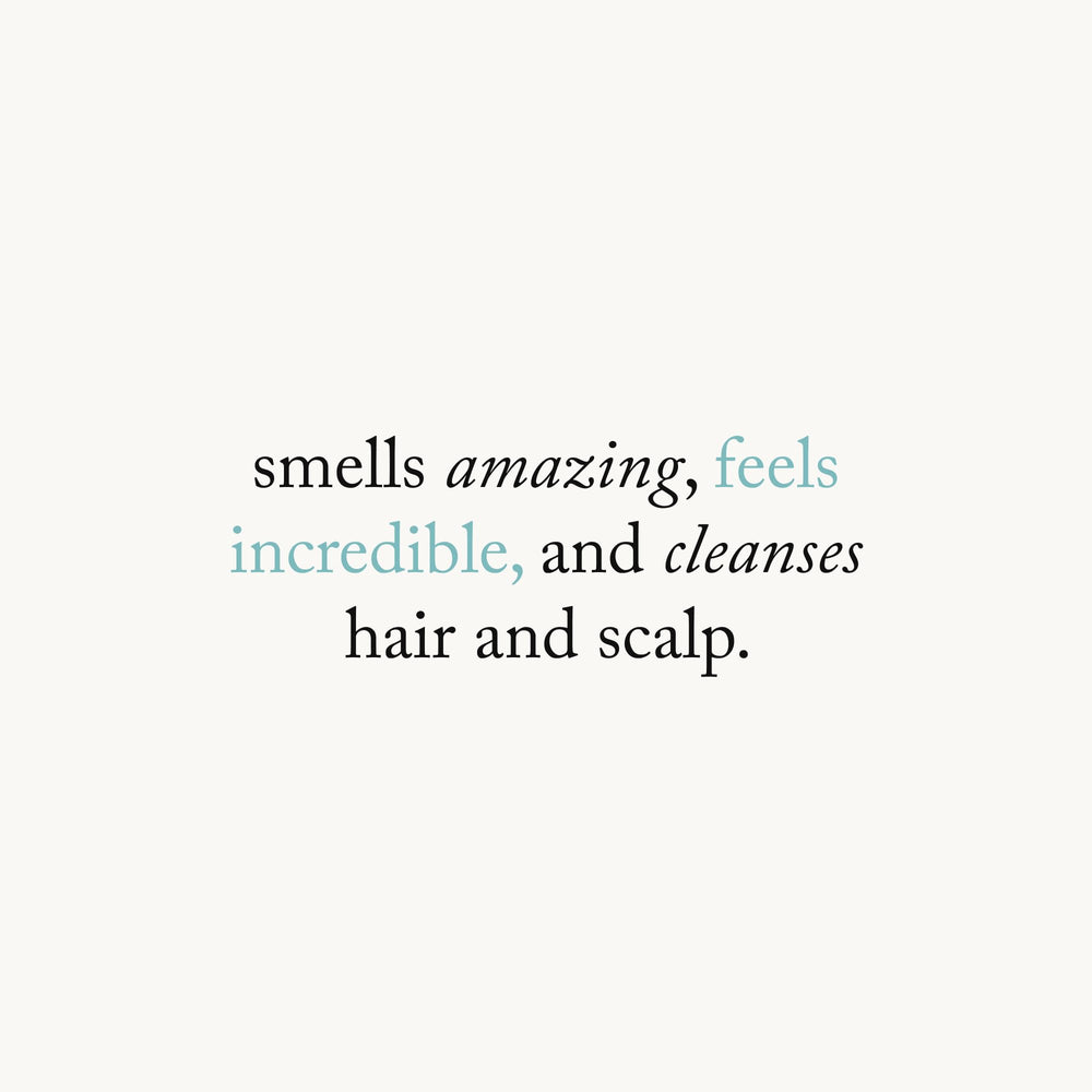 goop Beauty Scalp Scrub Shampoo rose hip oil enriches scalp with fatty acids for conditioning feel.