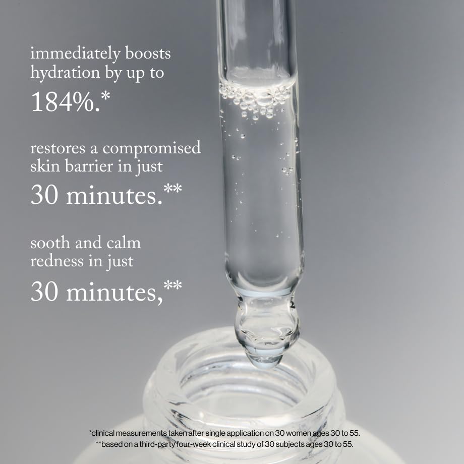 goop Exosome Hydration Serum with polyglutamic acid signaling deep hydration support