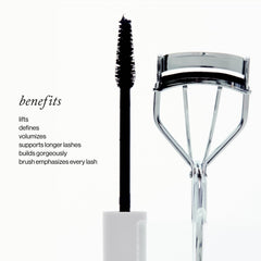 goop Featherlash brush three-edged wand for smooth, even coats