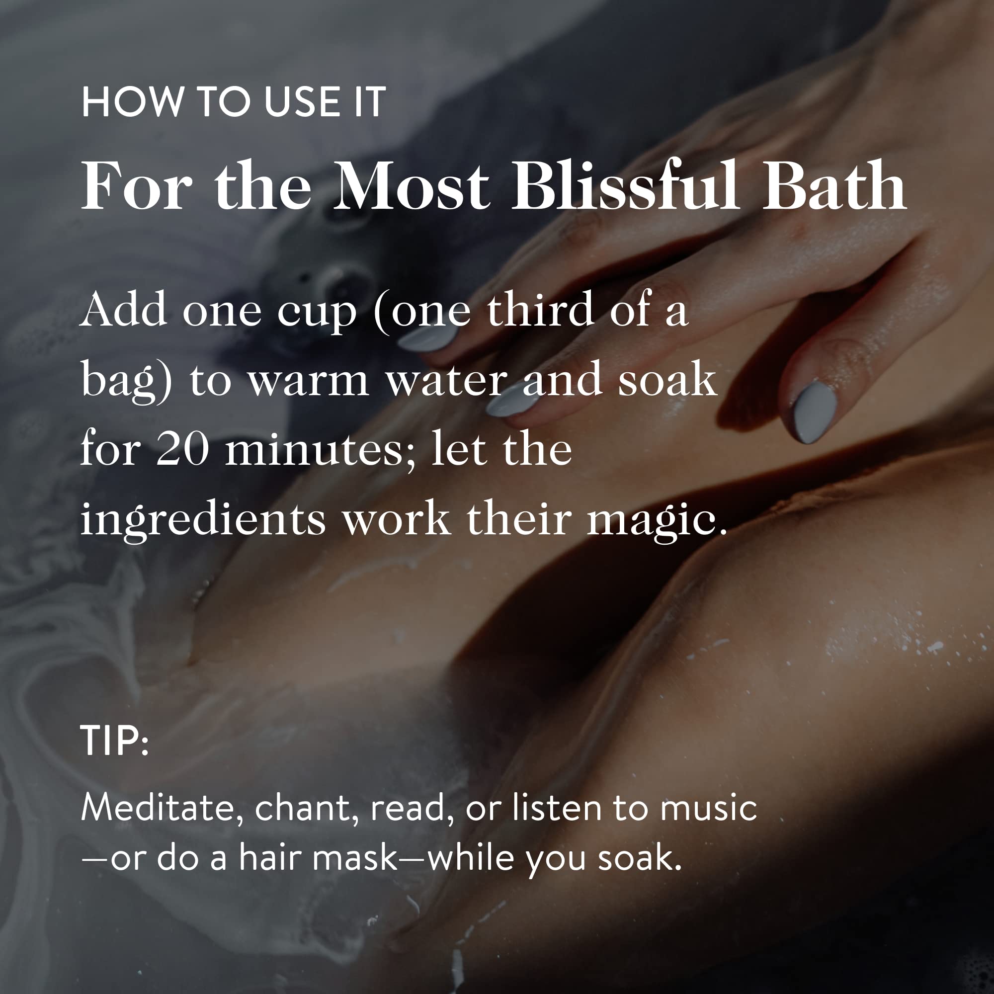 goop The Martini Detox Bath Soak invites a mindful self-care ritual after a long day.