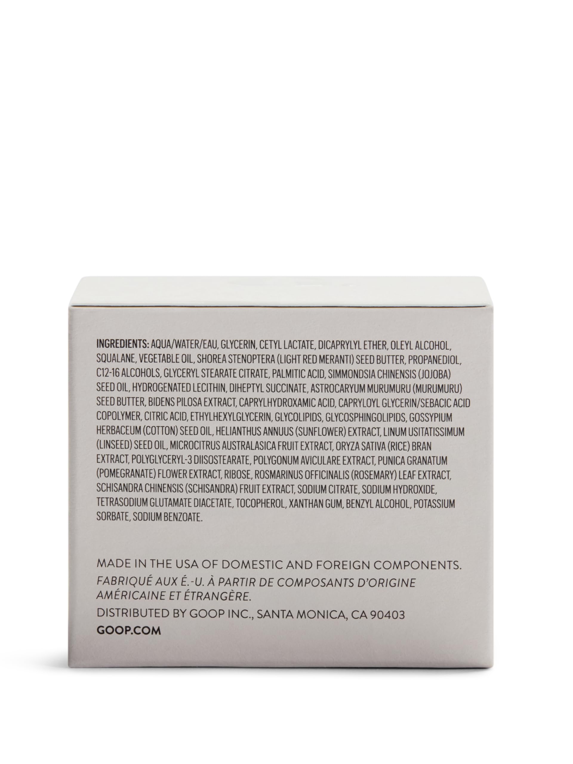 goop Nourishing Face Cream product shot suggests premium daily moisturizer for routine use.