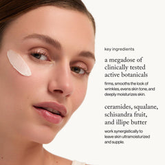 goop Nourishing Face Cream whipped texture spreads smoothly for daily hydration.