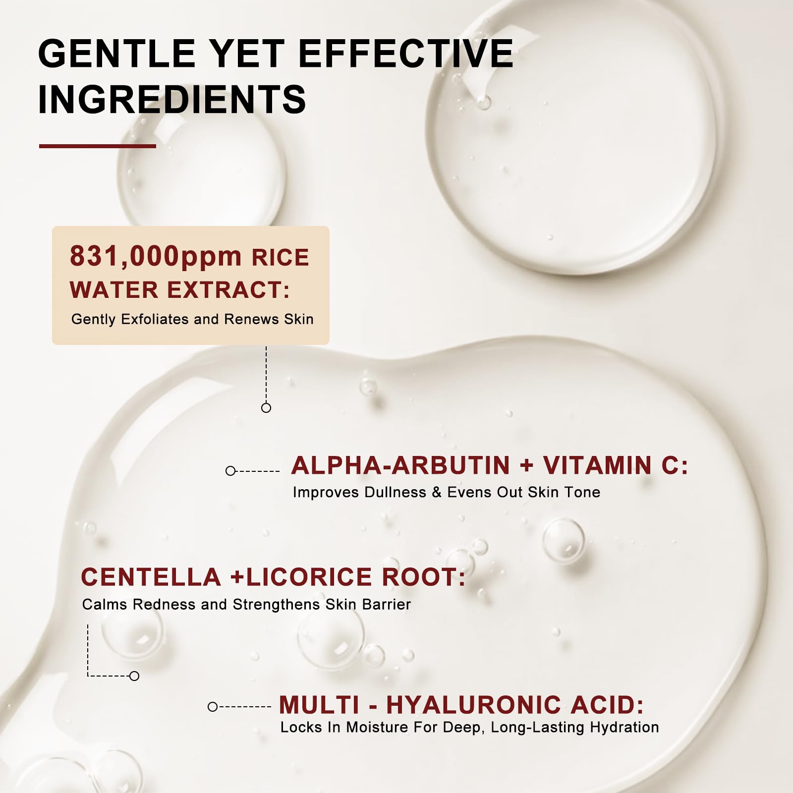 Goorly licorice root essence closeup signals brightening and even tone support.