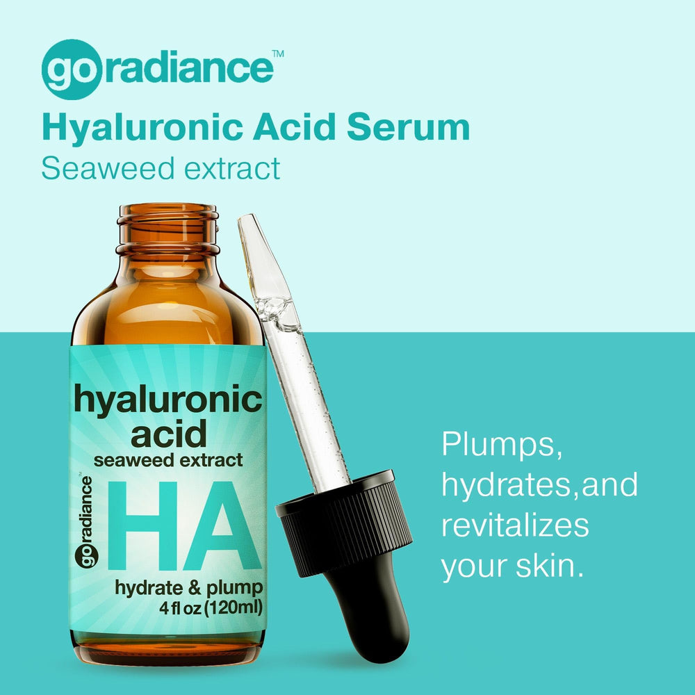 Go Radiance serum pump-action showing easy, mess-free daily use.