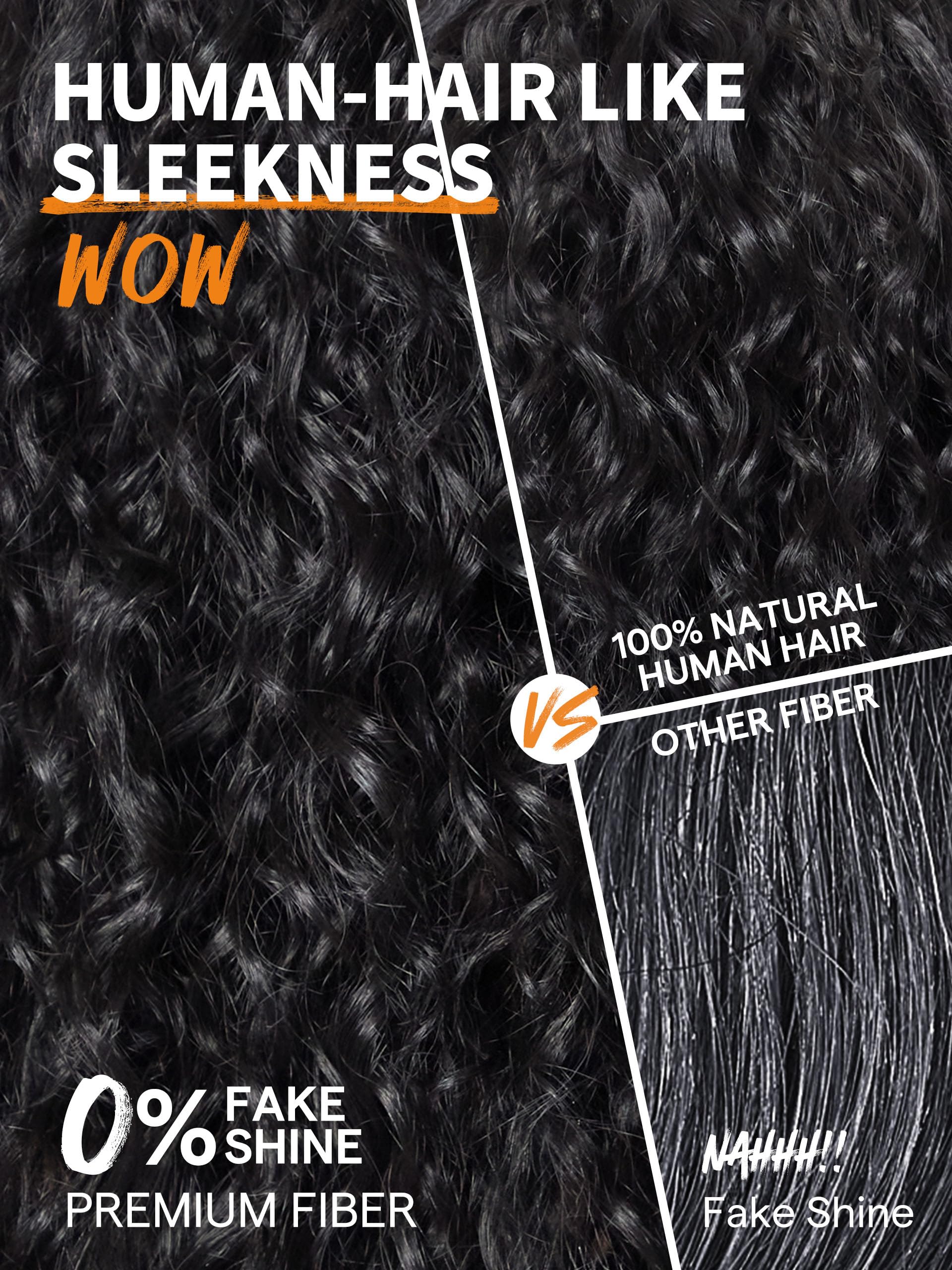 GORGIUS Veralux on-model display showing true scalp illusion and seamless part.