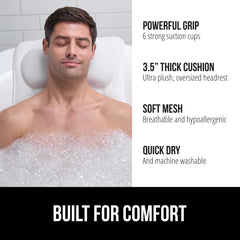 Gorilla Grip FlexComfort technology contours to body for enhanced comfort