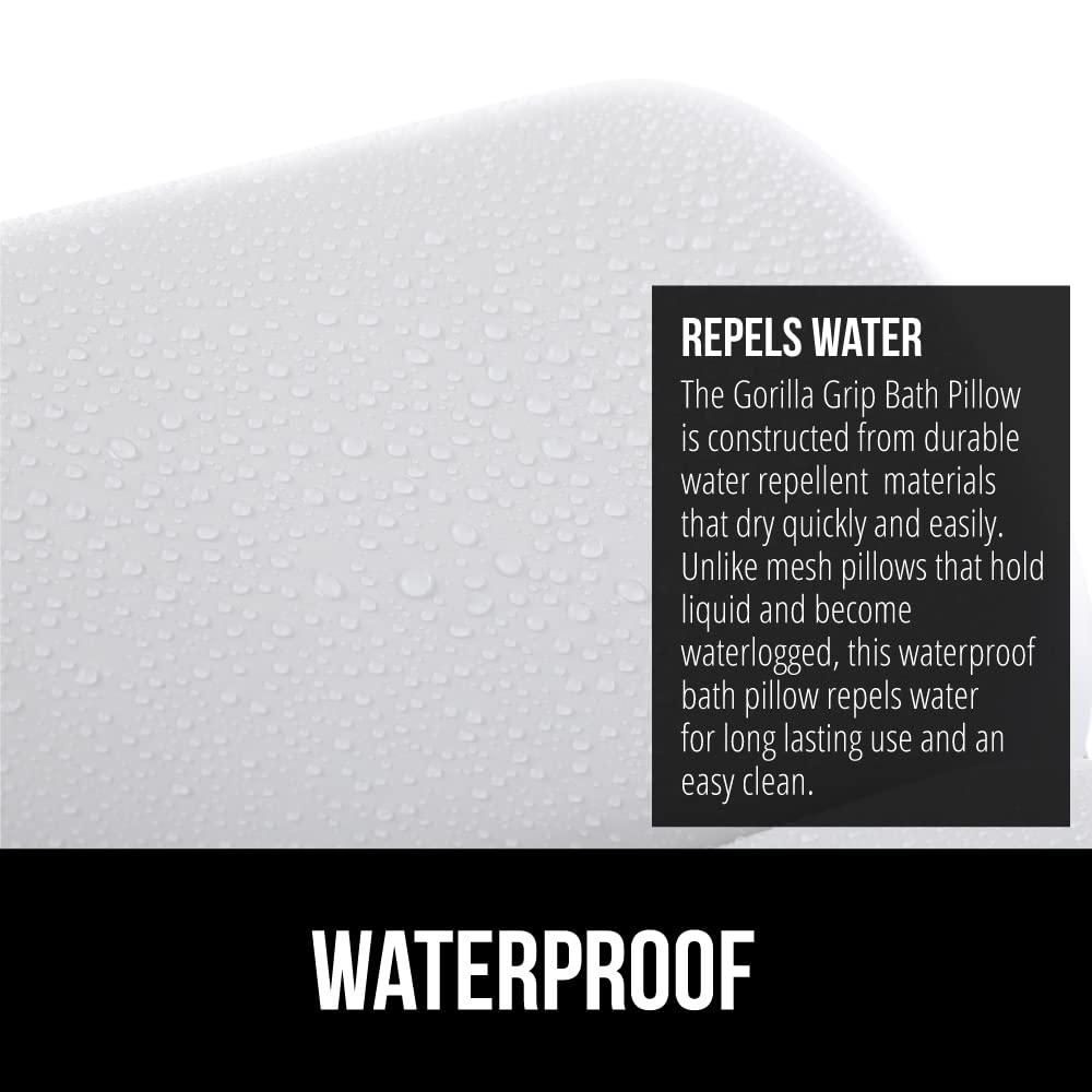 Gorilla Grip waterproof, quick-dry design aids fast after-use drying