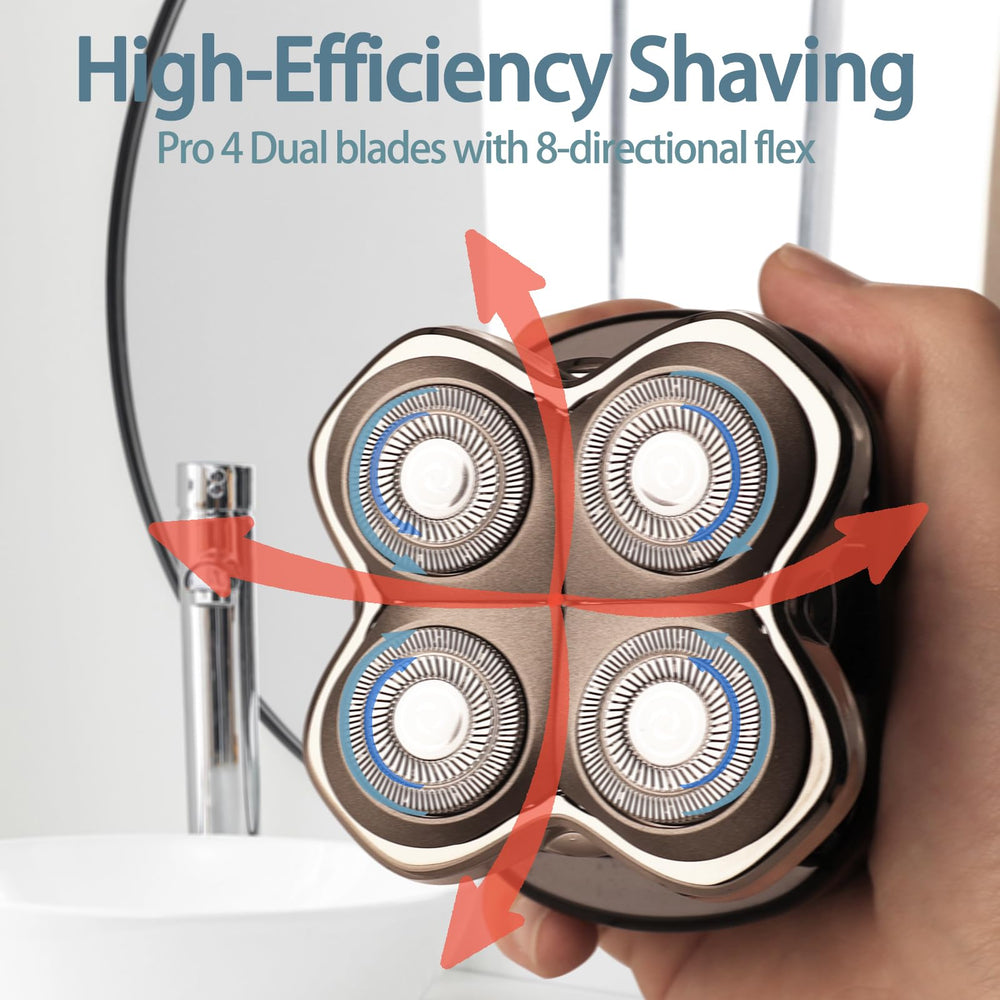 GORLENT Pro 4 4D floating head illustrating contour following