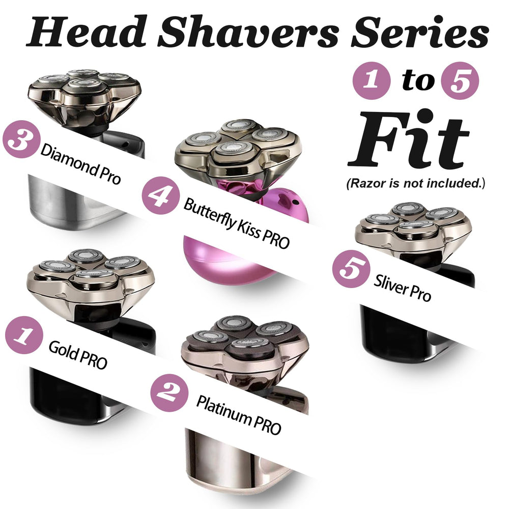 GORLENT Pro 4 compatibility with Gold Pro Silver Pro Diamond Pro razors
