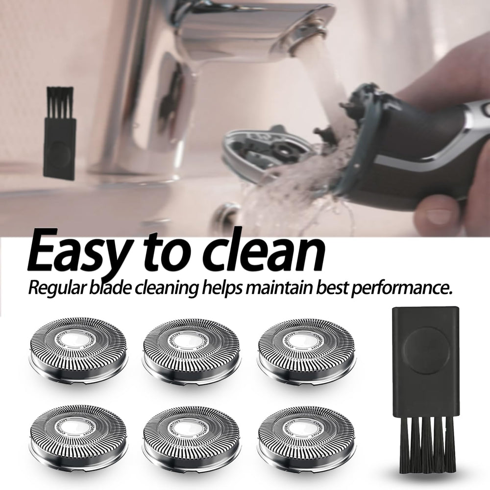 GORLENT SH30/52 blades IPX7 waterproof design enables underwater cleaning