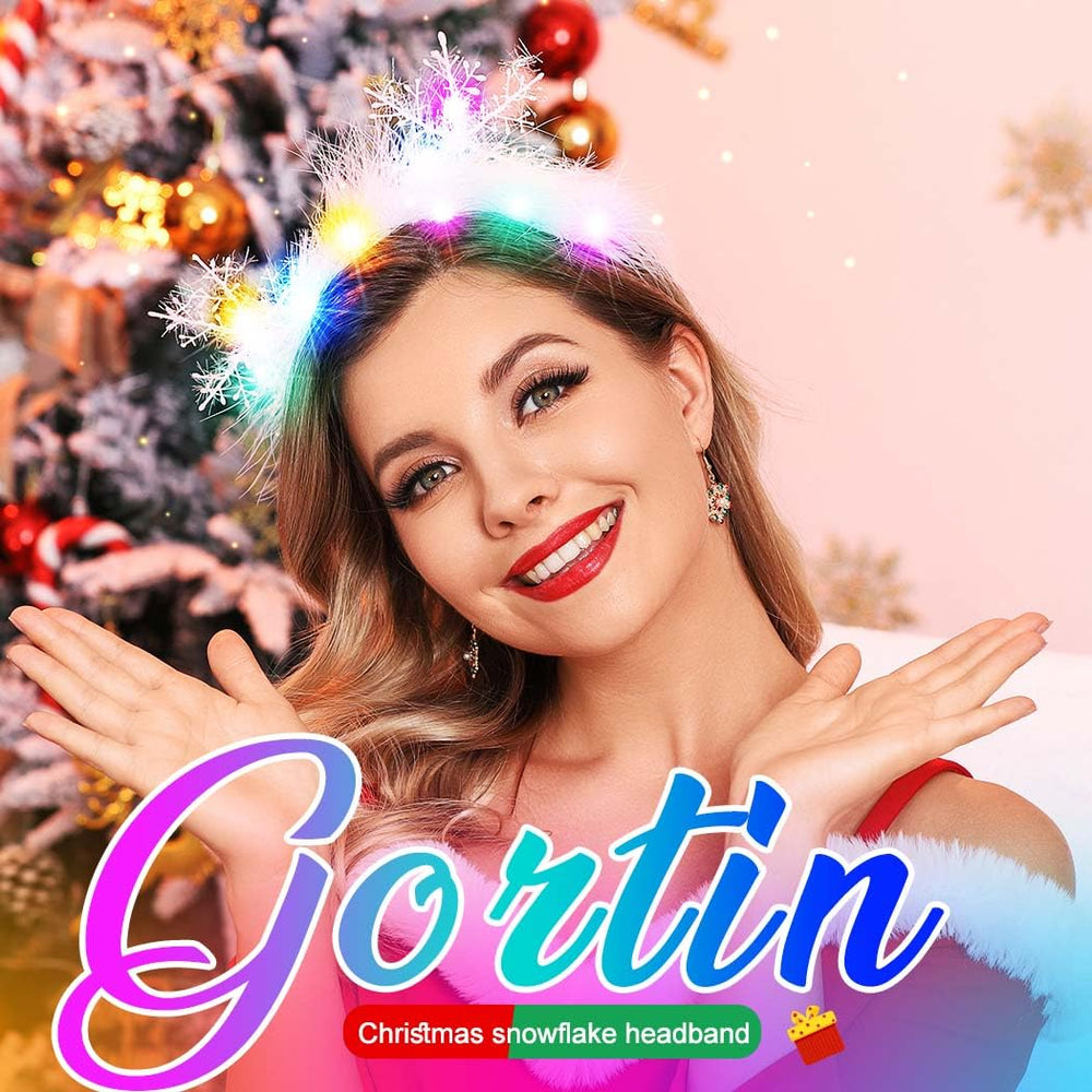 GORTIN Cosplay-ready headband complements costumes with festive LED accents