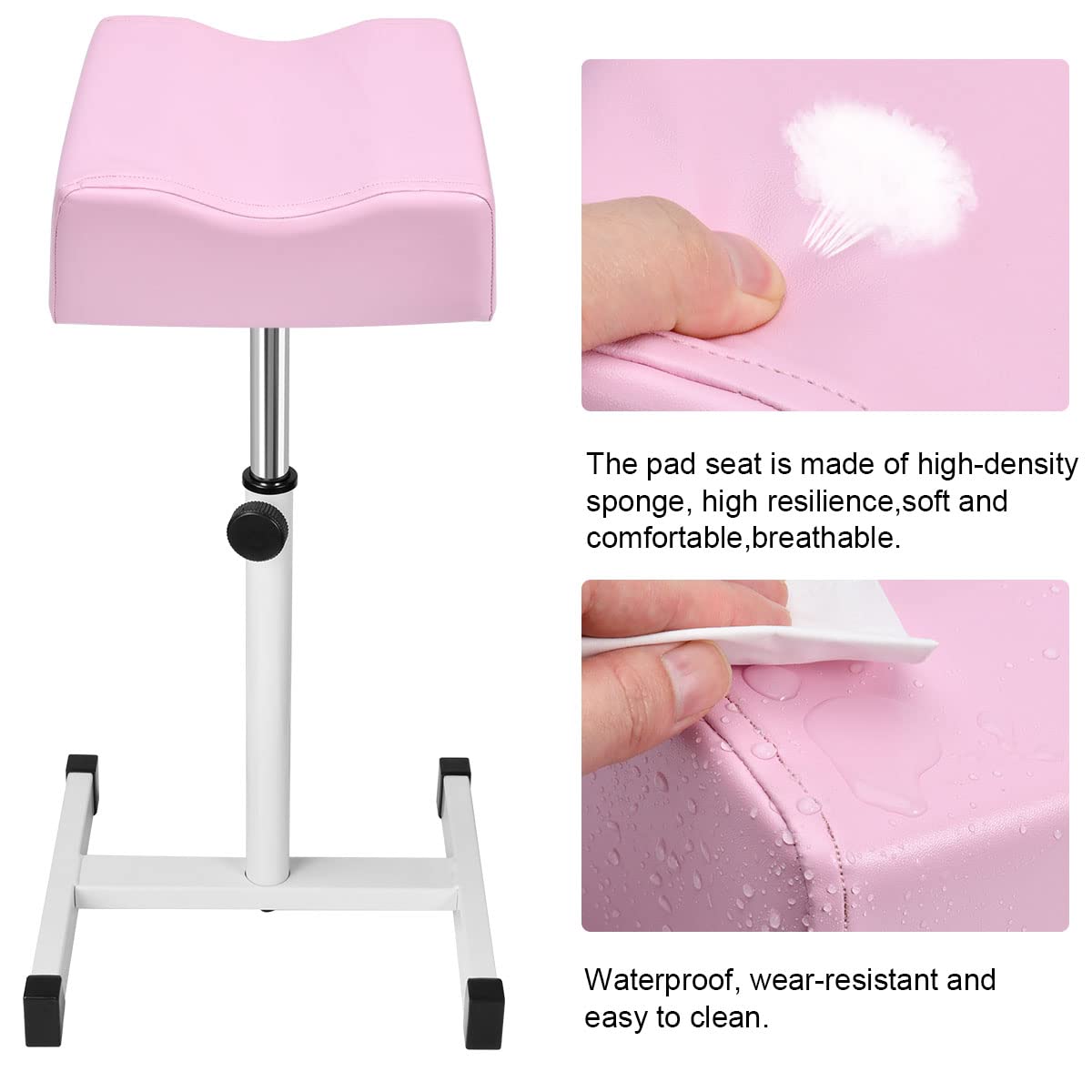 GORXZC pedicure footrest anti-slip-base keeps the work area stable