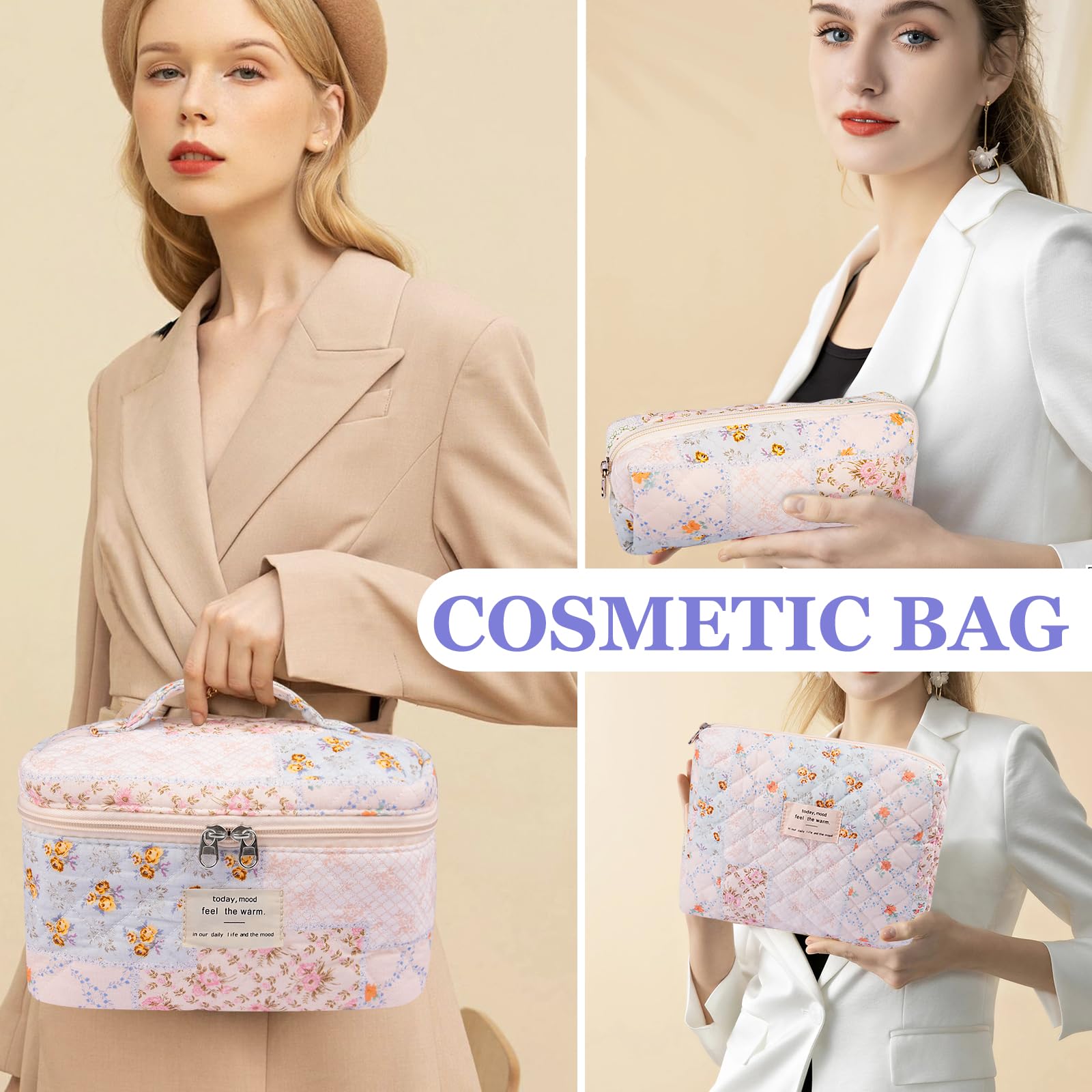 Gosect cotton-material bag with reinforced stitching highlights durable construction.