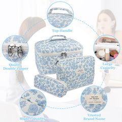 Gosect quilted bag features gold-plated zipper for durable use.