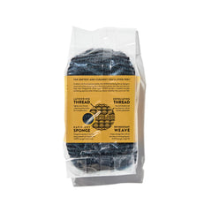 GOSHI sponge grey two-thread weave enables balanced exfoliation