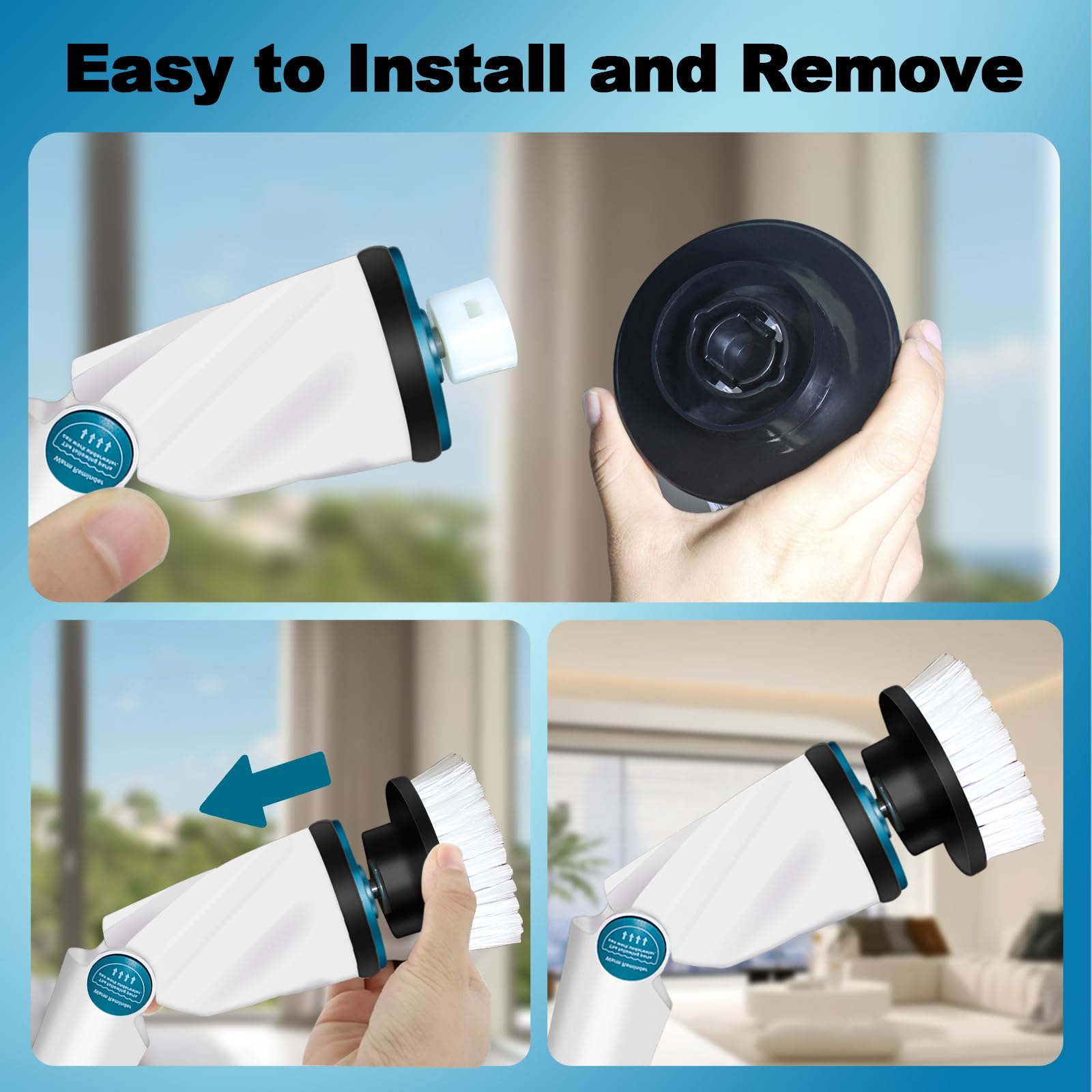 GOSLMYY sponge brush lifts grime from delicate surfaces