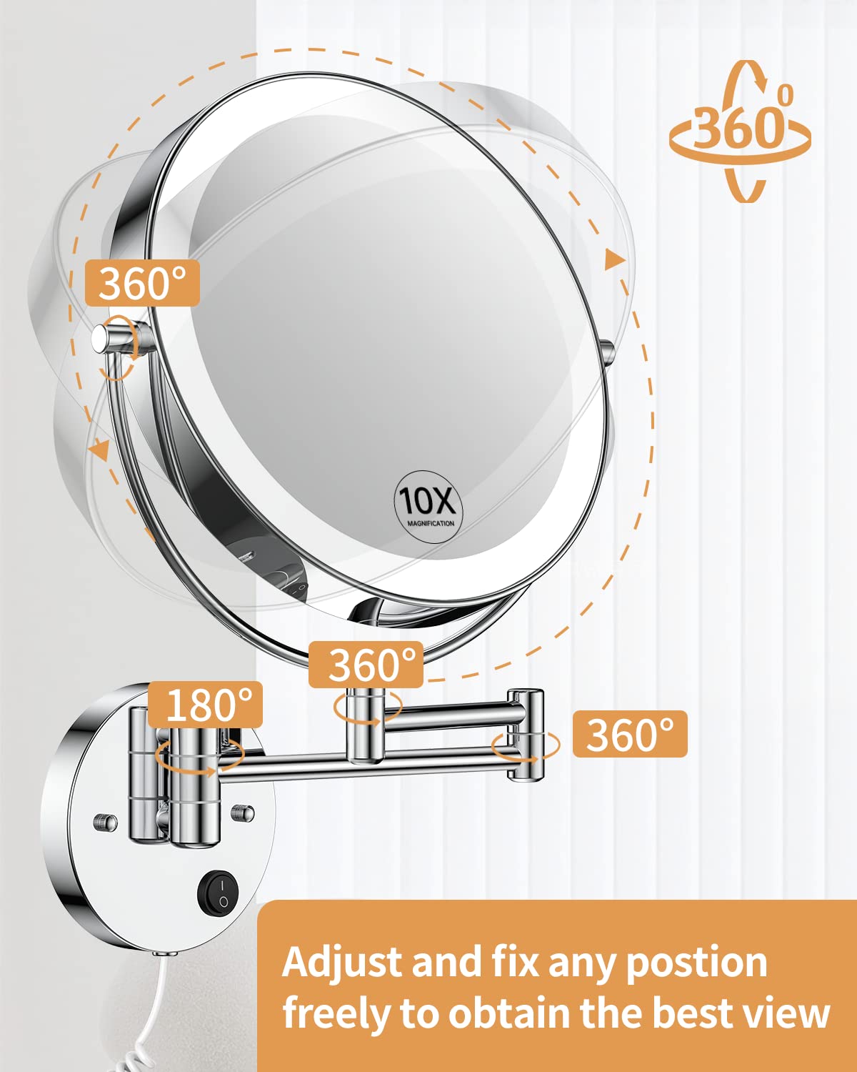 Gospire easy-install wall-mount kit included for quick, secure setup.
