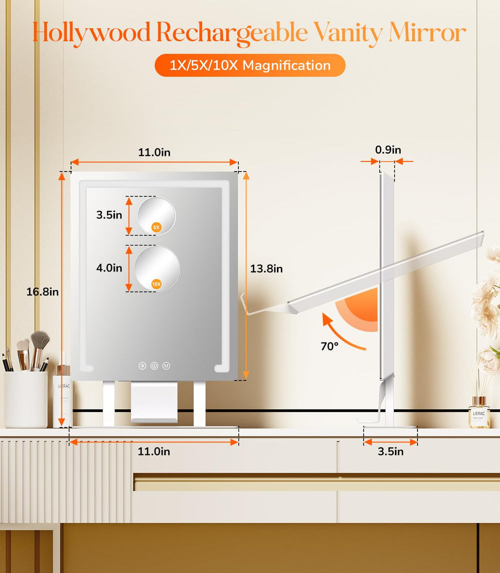 Gospire offers 5X and 10X magnifiers for detailed features and precision work.