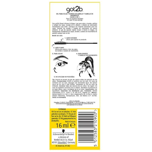 Got2b Glued fast-drying formula highlighted in use, no flakes.