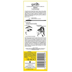 Got2b Glued fast-drying formula highlighted in use, no flakes.