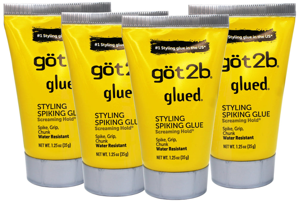 got2b glued styling spiking glue front-view bottle for bold spikes