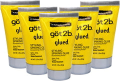 Got2B Glued Spiking Glue bottle closeup showing ultra-strong hold for bold styles