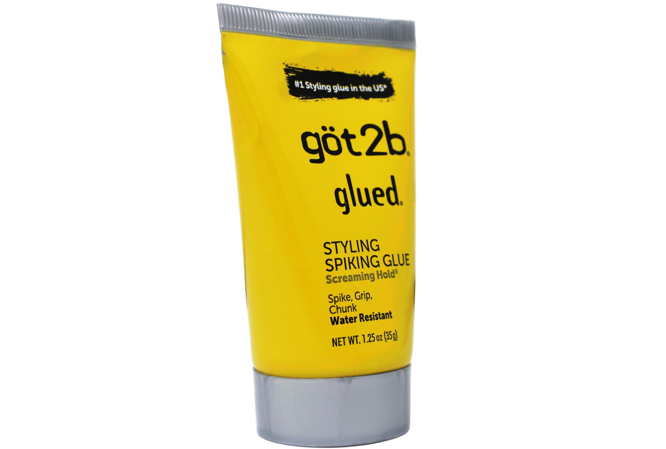 Got2B Glued Spiking Glue wind-tunnel test for day-long hold