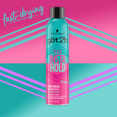 Got2B Insta Hold no-residue spray showing clean finish.