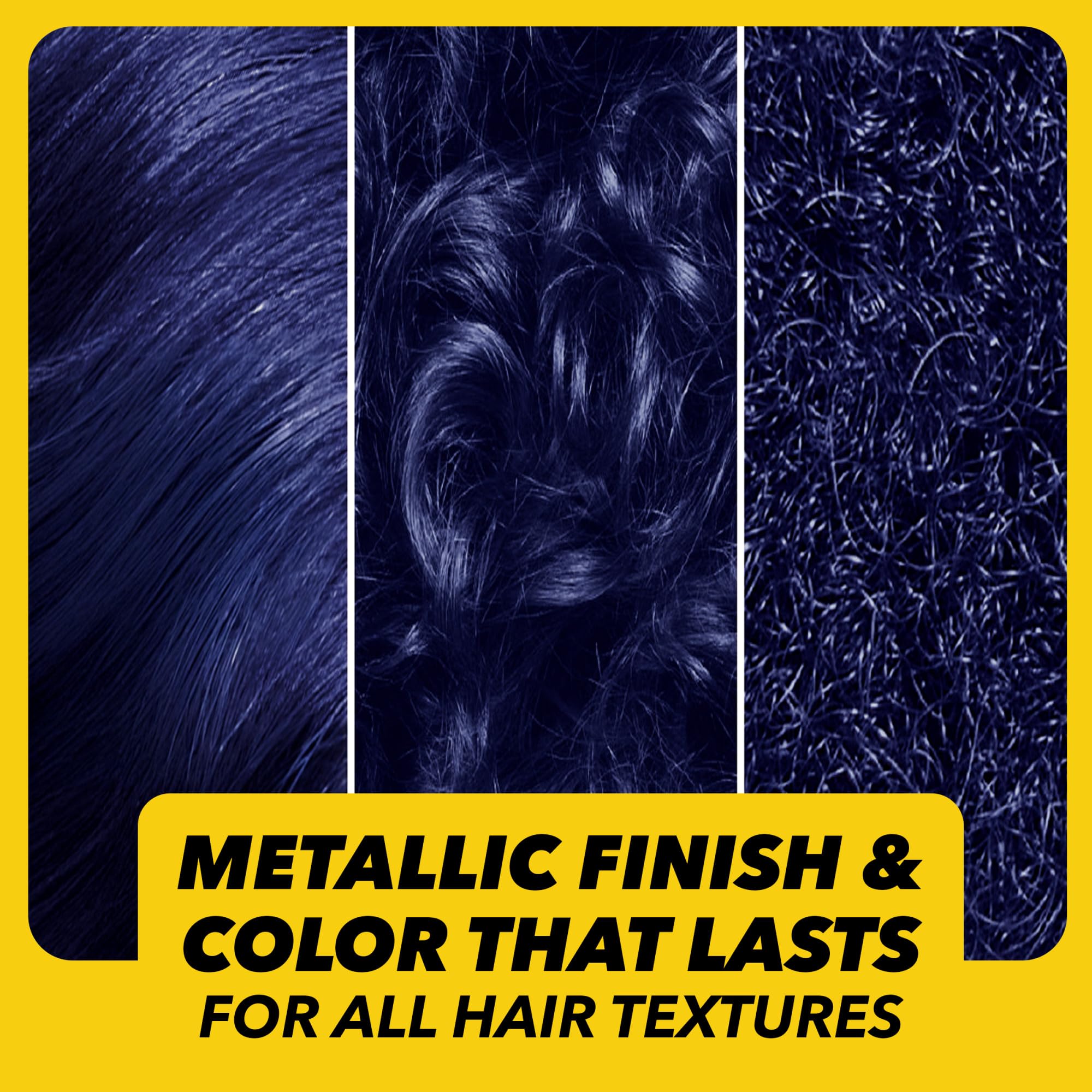 Got2B Metallics Blue Mercury M67 gloves ensure clean, comfortable application.