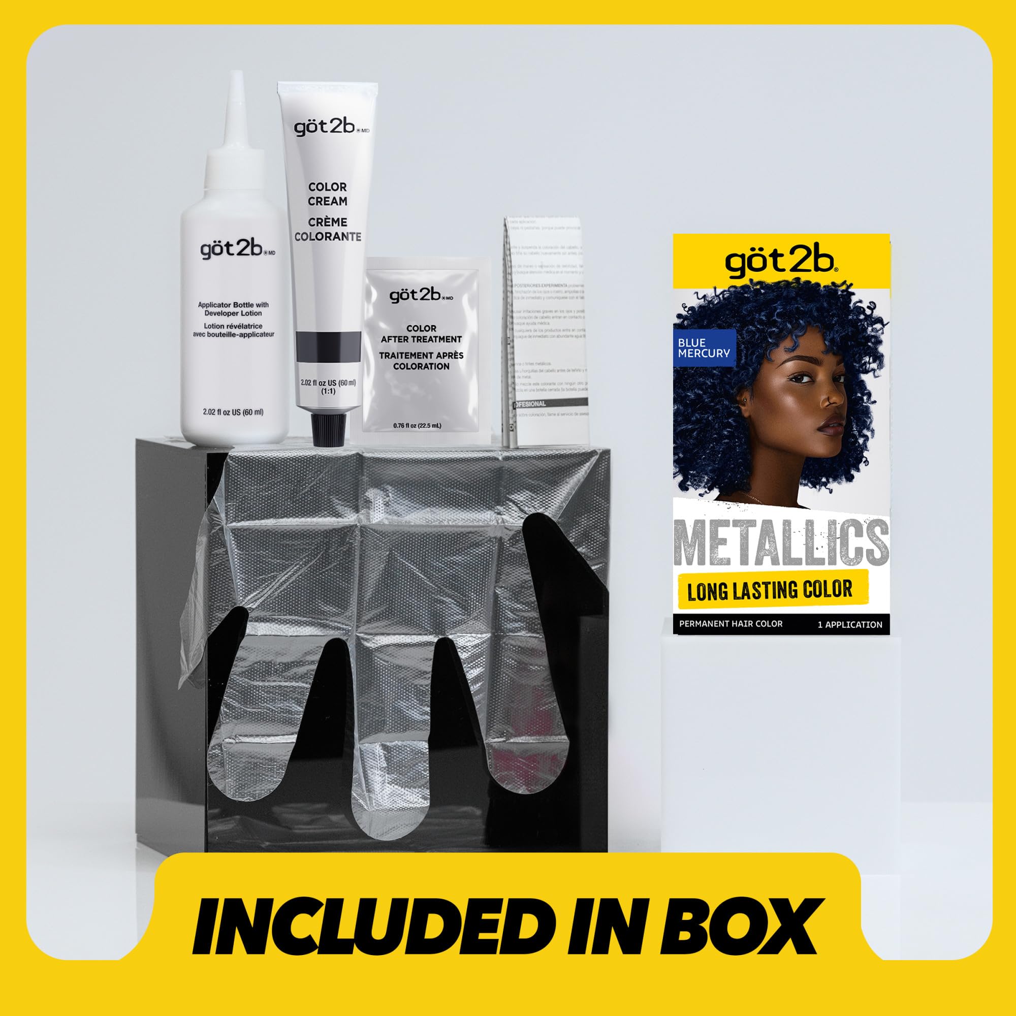 Got2B Metallics Blue Mercury M67 long-hair coverage option with two boxes.