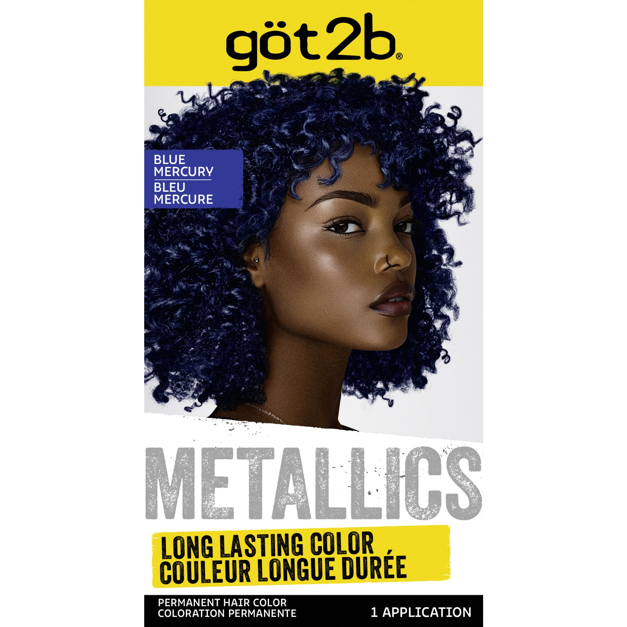 Got2B Metallics Blue Mercury M67 pack-shot for at-home bold color results.