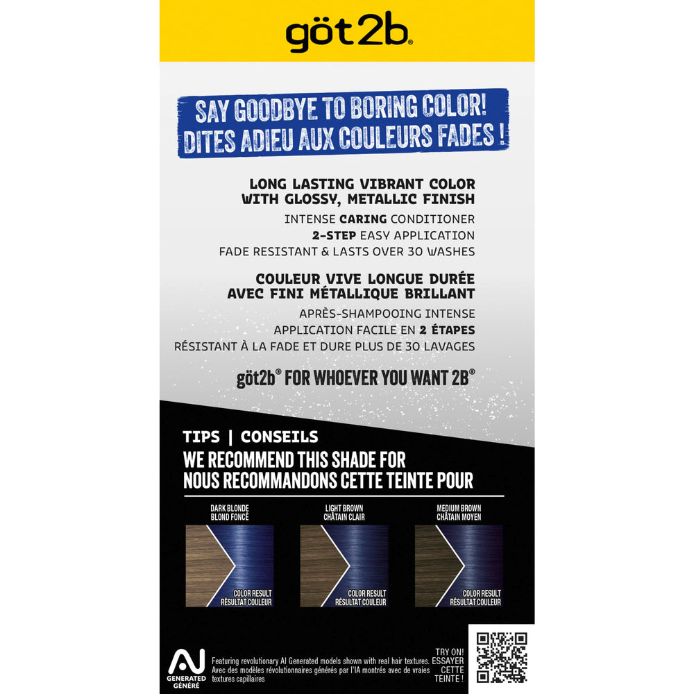 Got2B Metallics Blue Mercury M67 swatch displays shimmer shade preview.