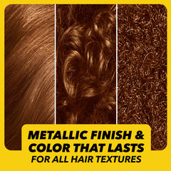 got2b Metallics bronzed-copper gloves ensure mess-free, comfortable dyeing.