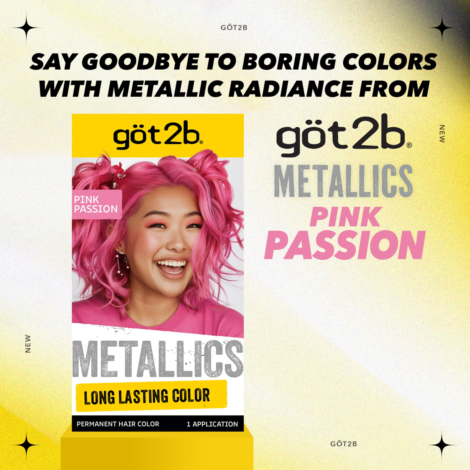 Cuidado y estilo con Got2b Metallics Rosa Pasión para mantener color