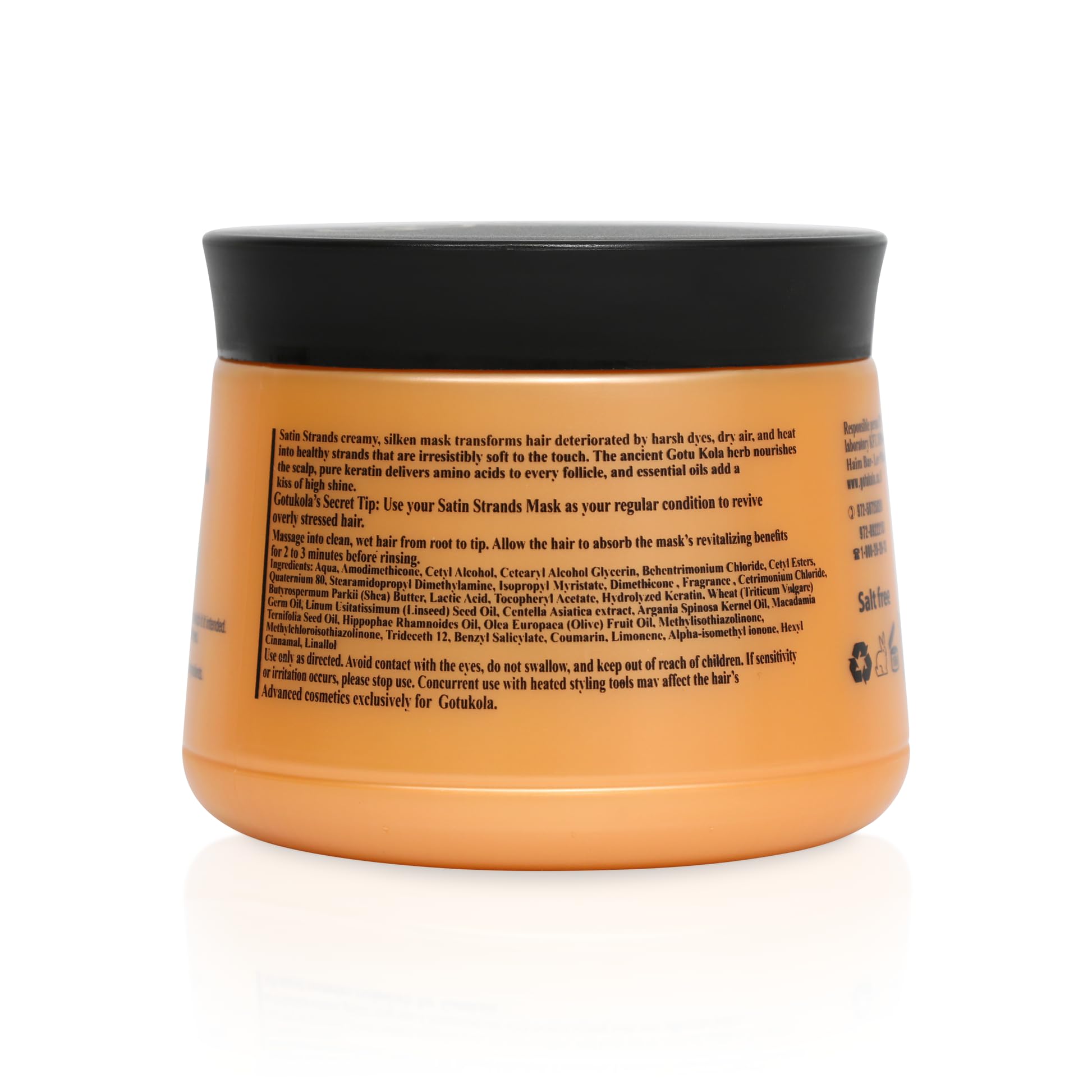 Coconut oil glow from Gotukola mask provides intense hydration and shine.