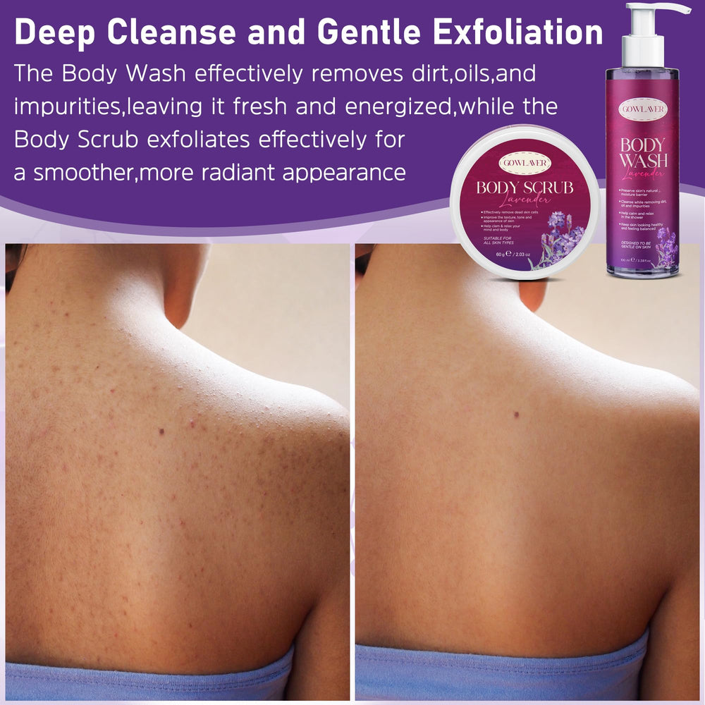 GOWLAVER Bubble Bath pack pictured for relaxing, skin-softening bubbles.