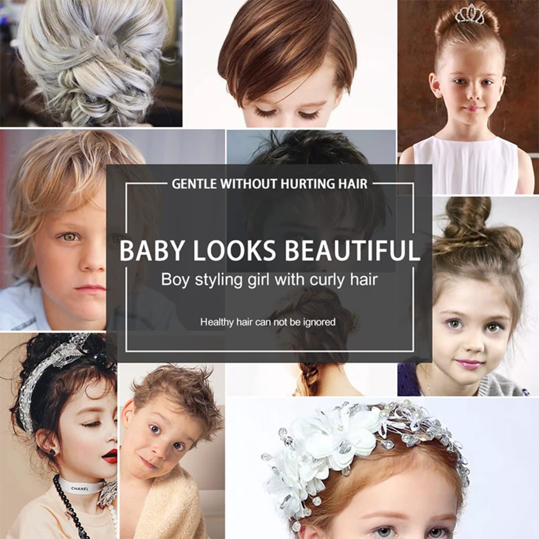 gowwim Kids hair gel used for quick touch-ups before photos.