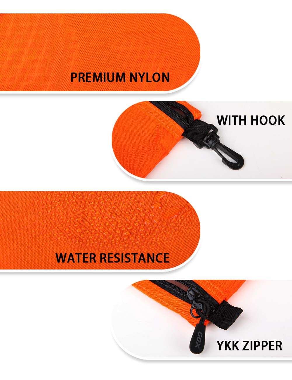 GOX travel bag in luggage orange showcases portability for carry-on use