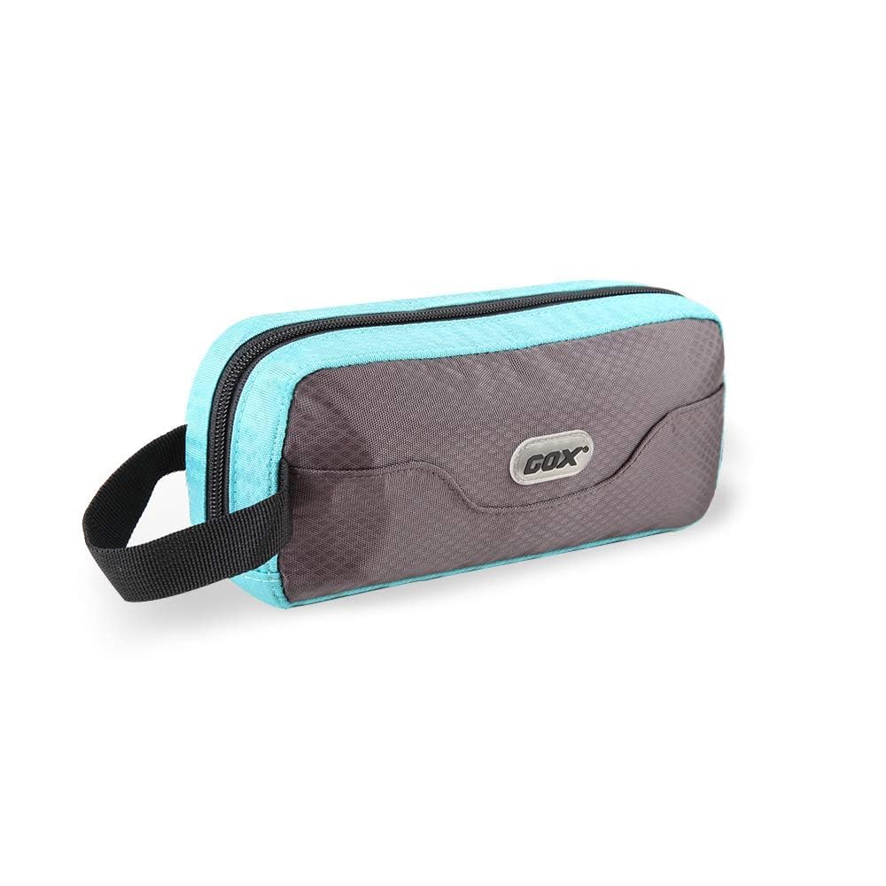 GOX travel toiletry bag front view shows compact design for on-the-go packing