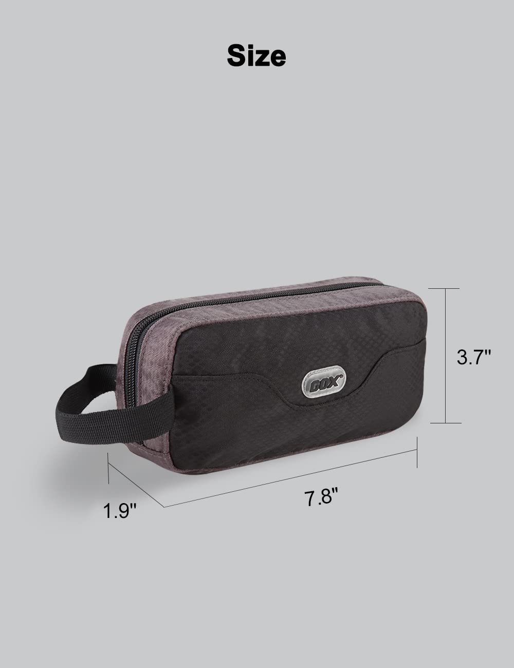 GOX bag hanging hook enables easy access in bathrooms or gyms.