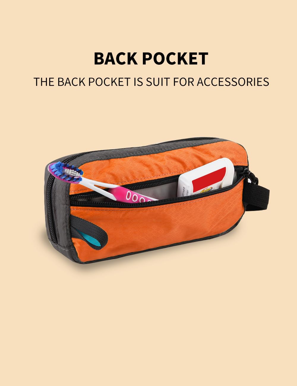 GOX small-size option provides compact storage for travel essentials.