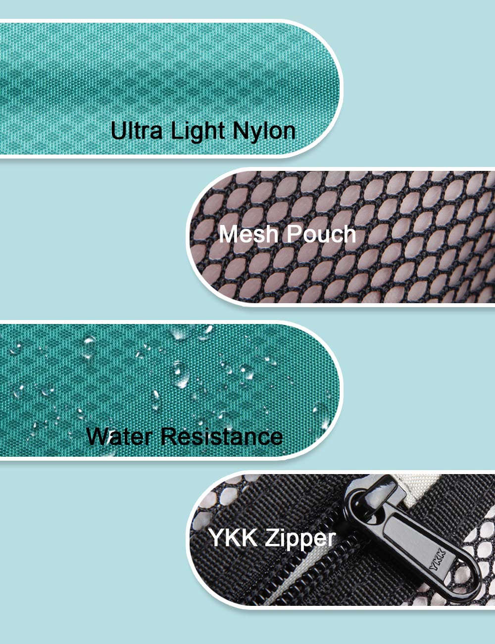 GOX travel toiletry bag waterproof and dustproof design protects essentials.