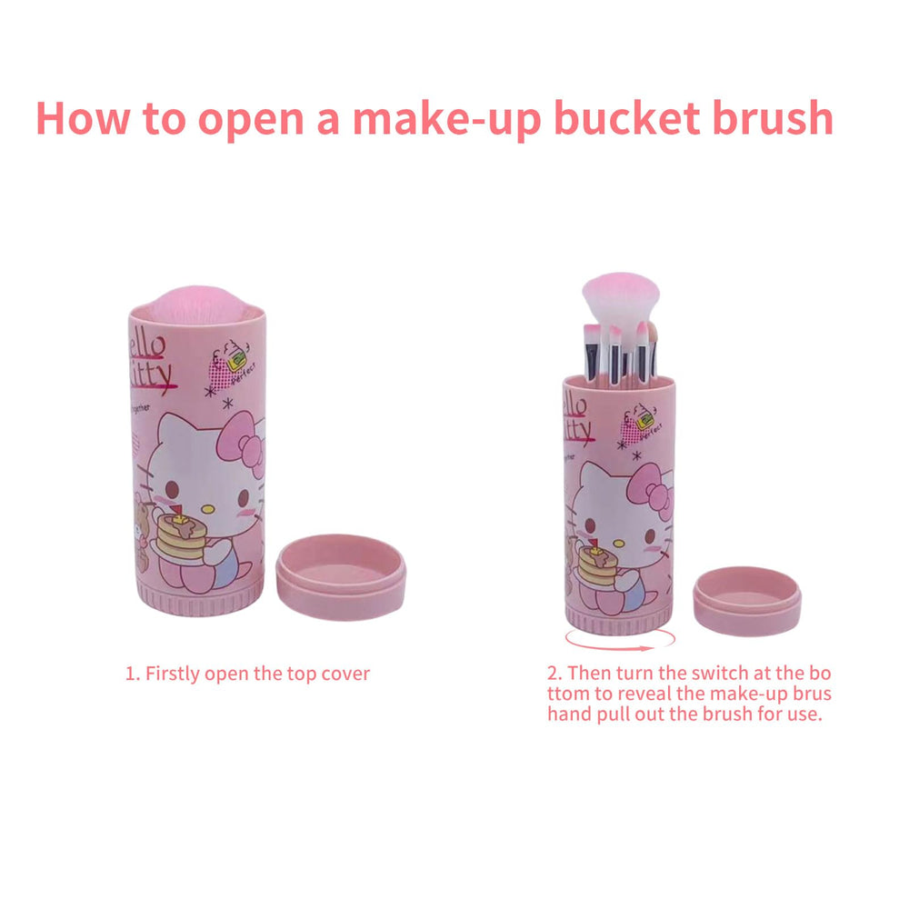 GQYAYQG makeup brush holder pink keeps brushes organized on vanity.