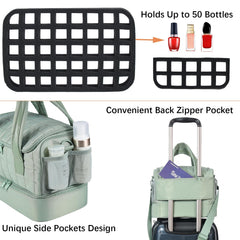 GR69N nail lamp compartment keeps your light securely in place while traveling.