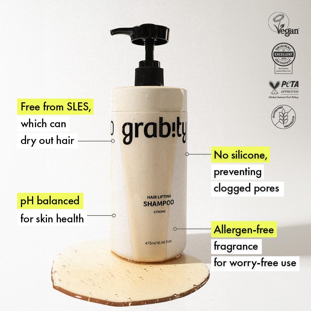 grab!ty g0.0 scalp-cleansing-action removing oil and buildup for refreshed scalp